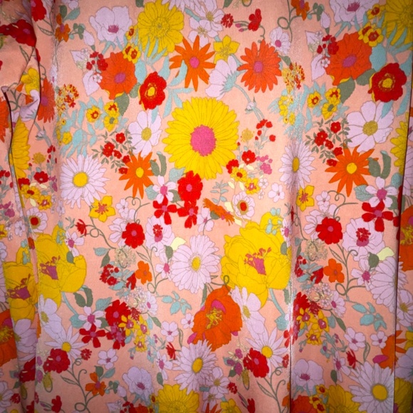 NWT WILD FABLE Floral Print Button down Shirtdress SZ XL - Picture 5 of 6